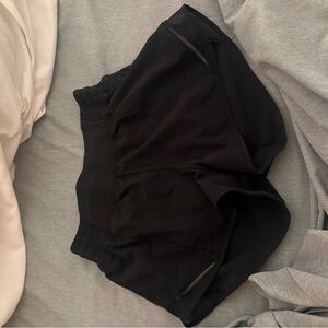 lululemon athletica Black High-Waist Athletic Shorts